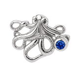 Octopus – 14K Gold Threadless/Threaded End - piercing-zone.com