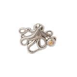Octopus – 14K Gold Threadless/Threaded End - piercing-zone.com