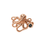 Octopus – 14K Gold Threadless/Threaded End - piercing-zone.com