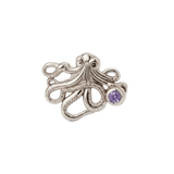 Octopus – 14K Gold Threadless/Threaded End - piercing-zone.com