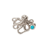 Octopus – 14K Gold Threadless/Threaded End - piercing-zone.com