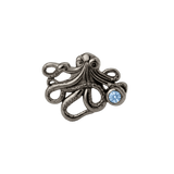 Octopus – 14K Gold Threadless/Threaded End - piercing-zone.com