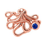 Octopus – 14K Gold Threadless/Threaded End - piercing-zone.com