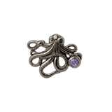 Octopus – 14K Gold Threadless/Threaded End - piercing-zone.com