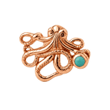 Octopus – 14K Gold Threadless/Threaded End - piercing-zone.com