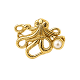 Octopus – 14K Gold Threadless/Threaded End - piercing-zone.com