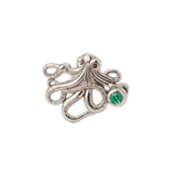 Octopus – 14K Gold Threadless/Threaded End - piercing-zone.com