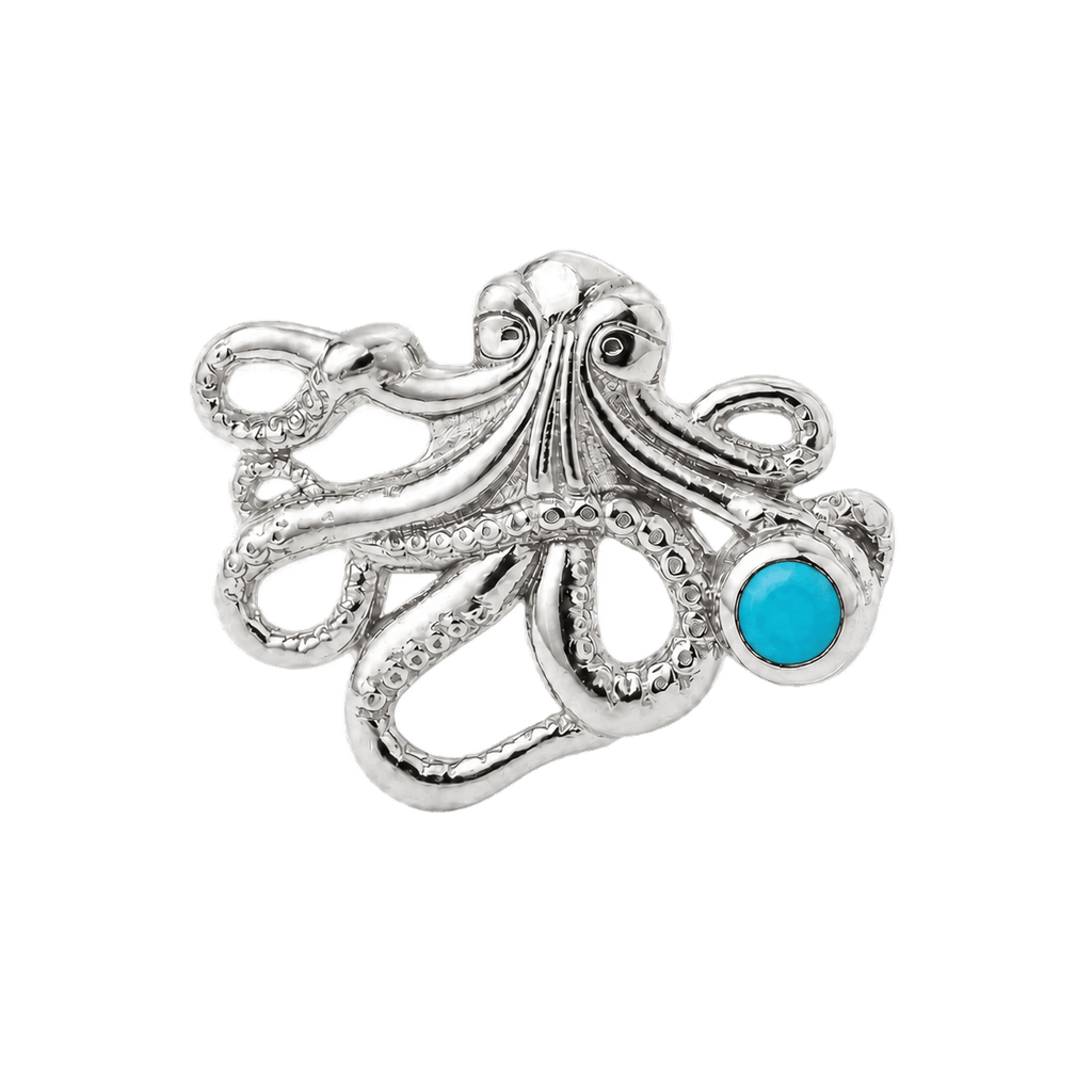 Octopus – 14K Gold Threadless/Threaded End - piercing-zone.com