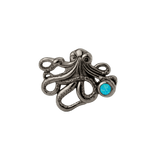 Octopus – 14K Gold Threadless/Threaded End - piercing-zone.com