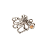 Octopus – 14K Gold Threadless/Threaded End - piercing-zone.com