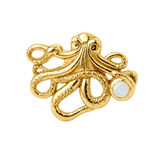 Octopus – 14K Gold Threadless/Threaded End - piercing-zone.com