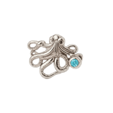 Octopus – 14K Gold Threadless/Threaded End - piercing-zone.com