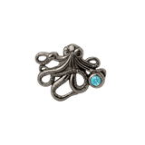 Octopus – 14K Gold Threadless/Threaded End - piercing-zone.com