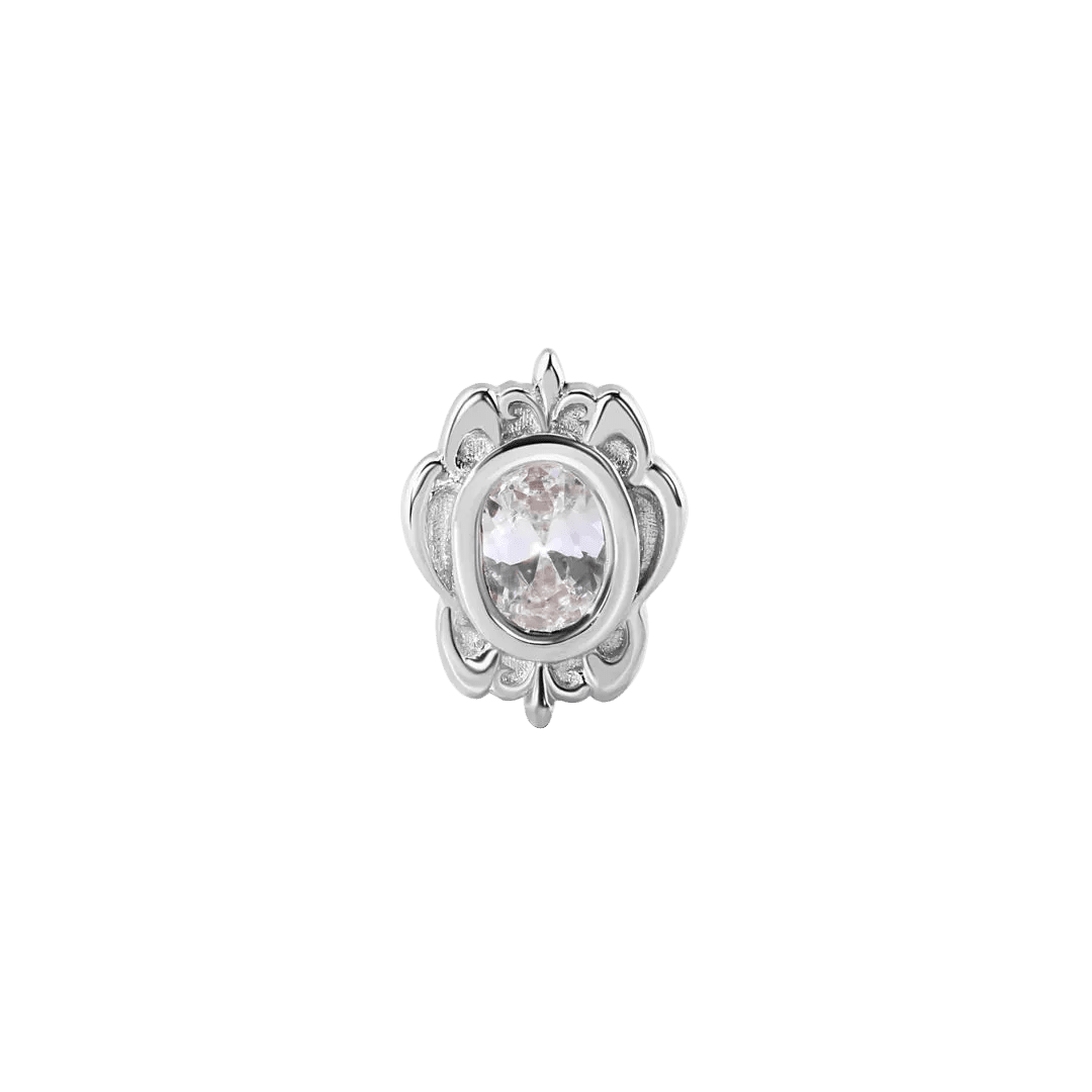 Olivia – 14K Gold Threadless/Threaded End - piercing - zone.com