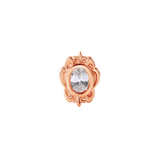 Olivia – 14K Gold Threadless/Threaded End - piercing - zone.com