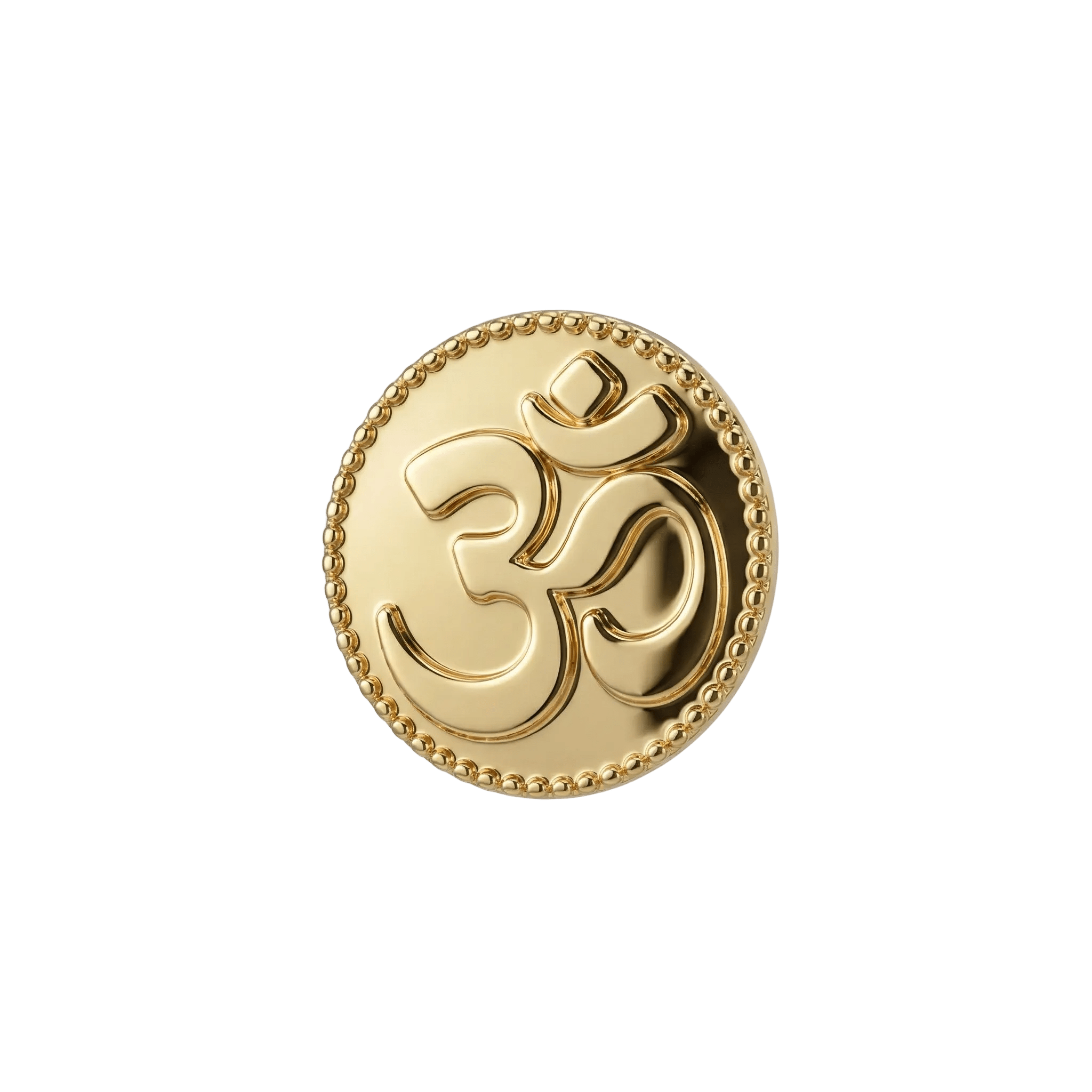 OM – 14K Gold Threadless/Threaded End - piercing - zone.com