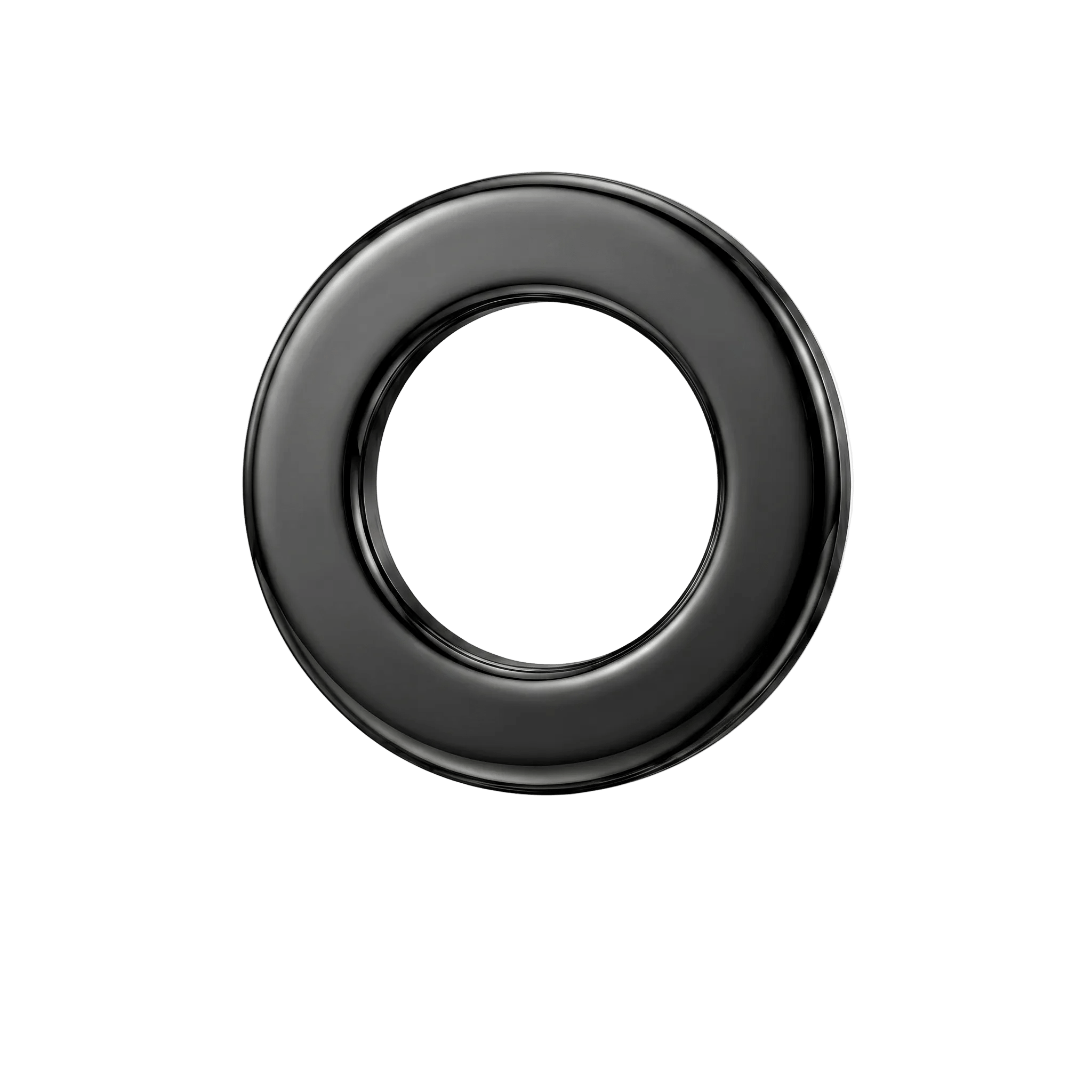 Open Circle - 14K Gold Threadless/Threaded End - piercing - zone.com