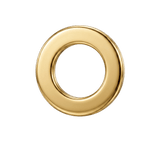 Open Circle - 14K Gold Threadless/Threaded End - piercing - zone.com