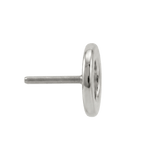 Open Circle - 14K Gold Threadless/Threaded End - piercing - zone.com