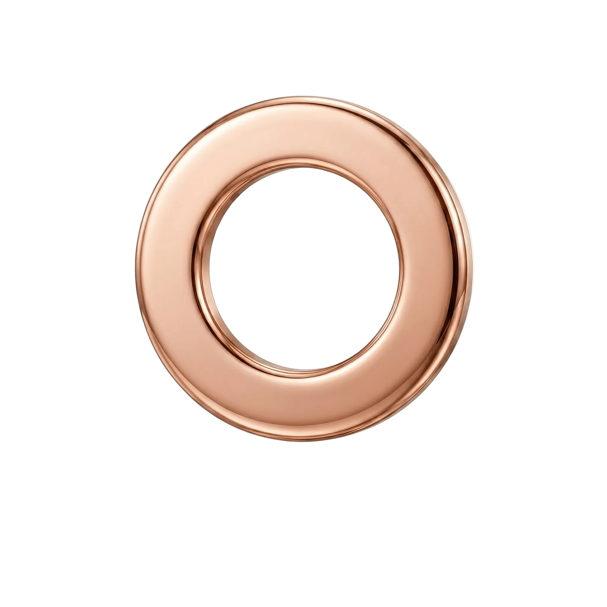 Open Circle - 14K Gold Threadless/Threaded End - piercing - zone.com