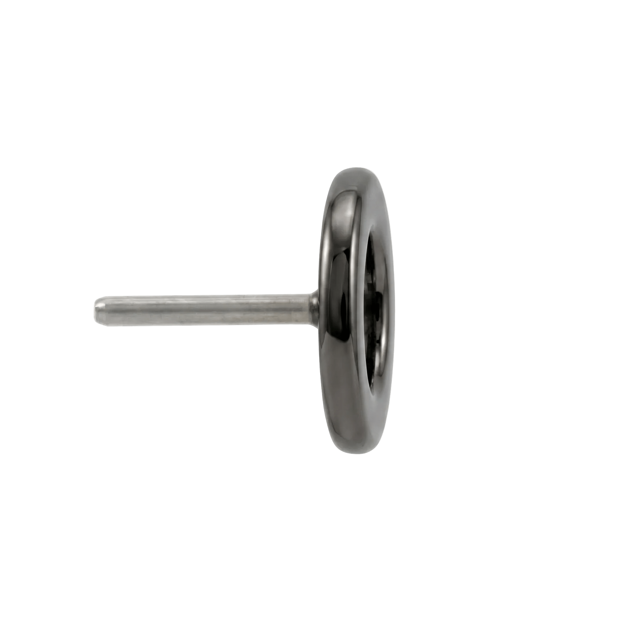 Open Circle - 14K Gold Threadless/Threaded End - piercing - zone.com
