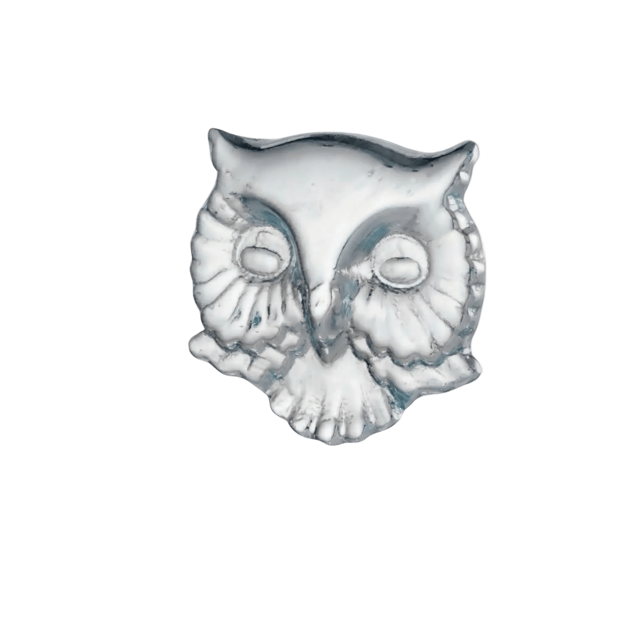 Owl Head – 14K Gold Threadless/Threaded End - piercing - zone.com