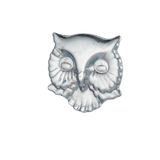 Owl Head – 14K Gold Threadless/Threaded End - piercing - zone.com