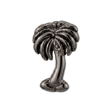 Palm Tree - 14K Gold Threadless/Threaded End - piercing - zone.com
