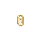 PaperClip – 14K Gold Threadless End - piercing - zone.com