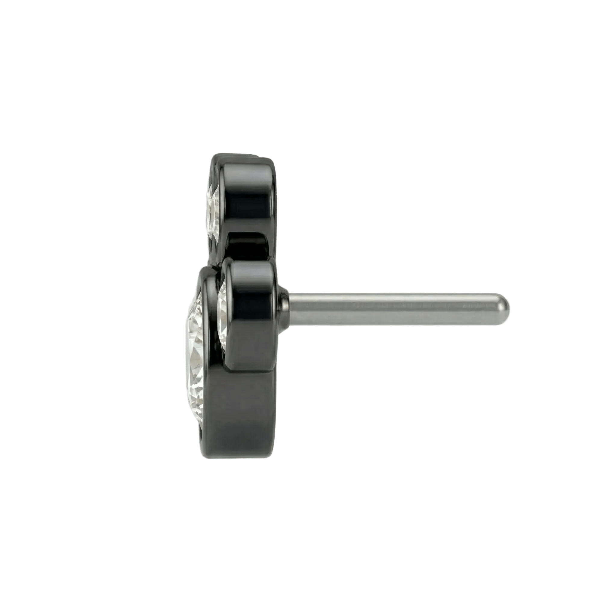 Paw – 14K Gold Threadless/Threaded End - piercing - zone.com