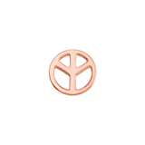 Peace – 14K Gold Threadless End - piercing - zone.com