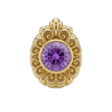 Pear Elegance - 14K Gold Threadless/Threaded