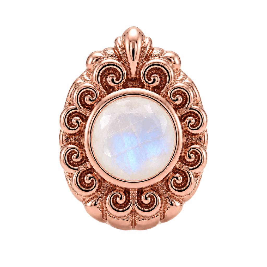 Pear Elegance - 14K Gold Threadless/Threaded - piercing-zone.com
