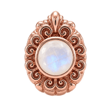 Pear Elegance - 14K Gold Threadless/Threaded - piercing-zone.com