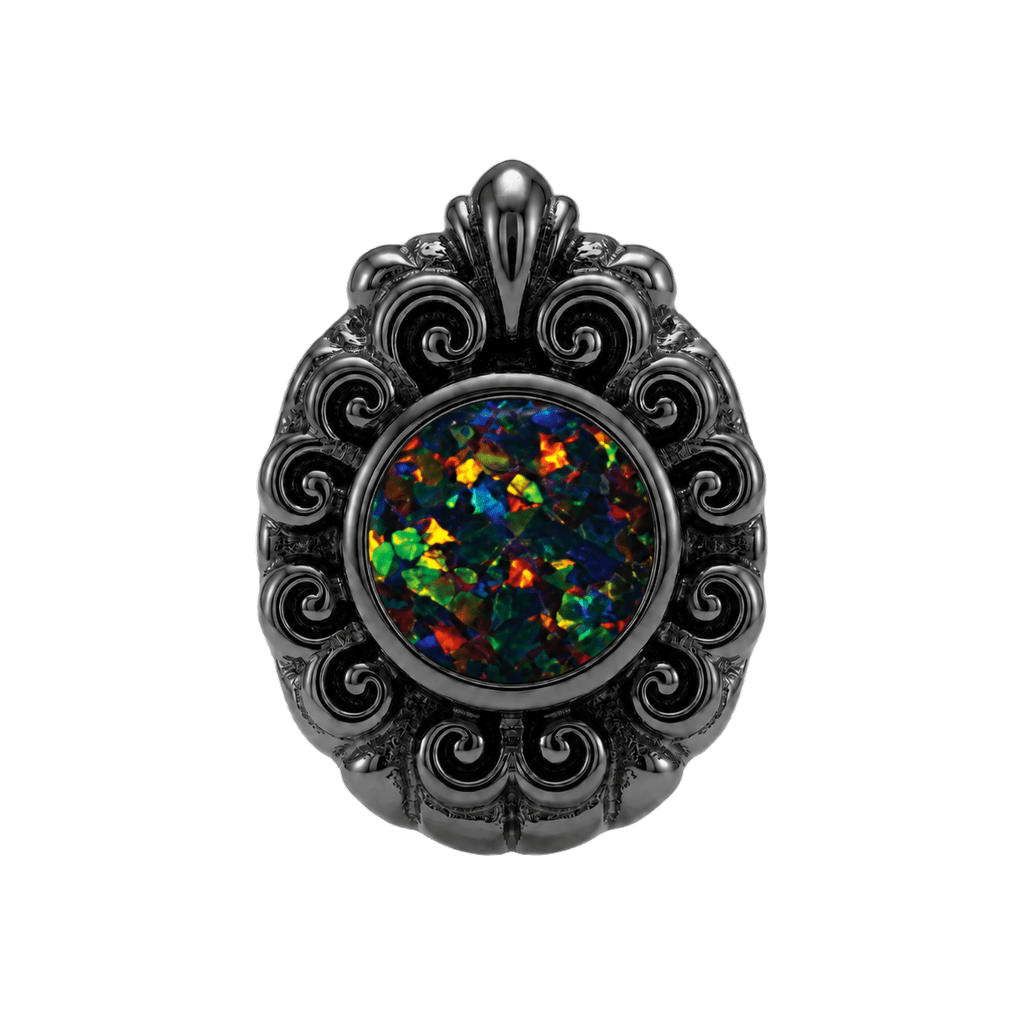 Pear Elegance - 14K Gold Threadless/Threaded - piercing-zone.com