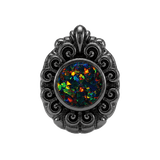 Pear Elegance - 14K Gold Threadless/Threaded - piercing-zone.com