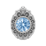 Pear Elegance - 14K Gold Threadless/Threaded - piercing-zone.com