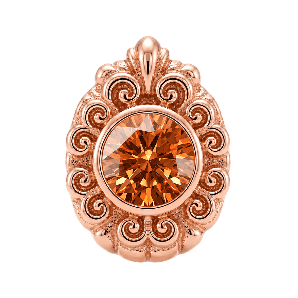 Pear Elegance - 14K Gold Threadless/Threaded - piercing-zone.com