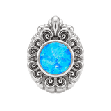 Pear Elegance - 14K Gold Threadless/Threaded - piercing-zone.com