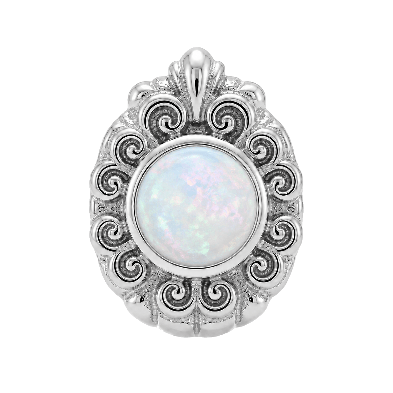 Pear Elegance - 14K Gold Threadless/Threaded - piercing-zone.com