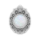 Pear Elegance - 14K Gold Threadless/Threaded - piercing-zone.com