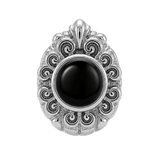 Pear Elegance - 14K Gold Threadless/Threaded - piercing-zone.com