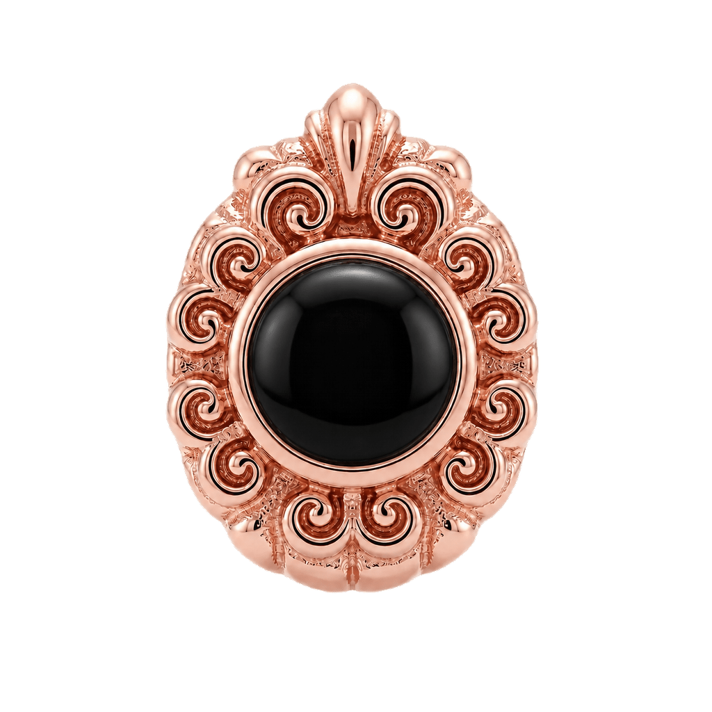 Pear Elegance - 14K Gold Threadless/Threaded - piercing-zone.com