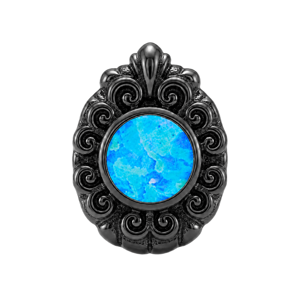 Pear Elegance - 14K Gold Threadless/Threaded - piercing-zone.com