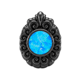 Pear Elegance - 14K Gold Threadless/Threaded - piercing-zone.com