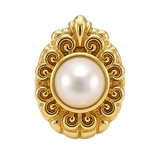 Pear Elegance - 14K Gold Threadless/Threaded - piercing-zone.com