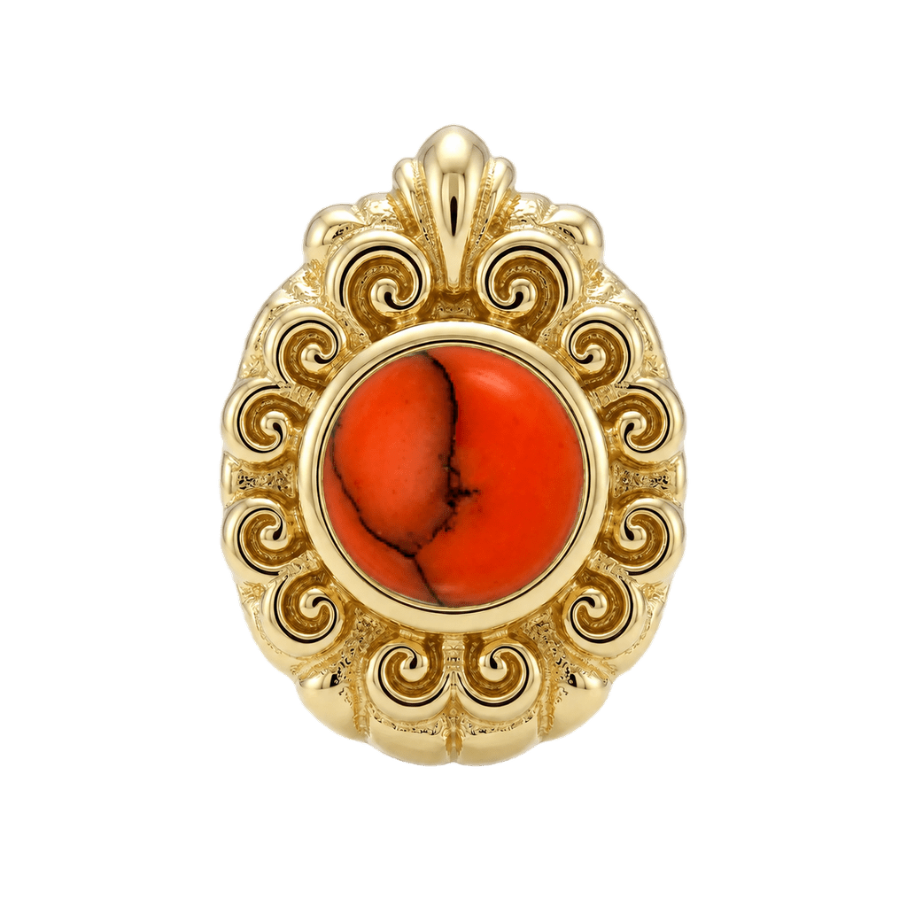 Pear Elegance - 14K Gold Threadless/Threaded - piercing-zone.com