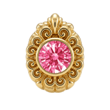 Pear Elegance - 14K Gold Threadless/Threaded - piercing-zone.com