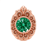Pear Elegance - 14K Gold Threadless/Threaded - piercing-zone.com