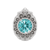 Pear Elegance - 14K Gold Threadless/Threaded - piercing-zone.com